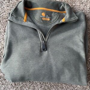 Carhartt Men's Olive Zip-Up